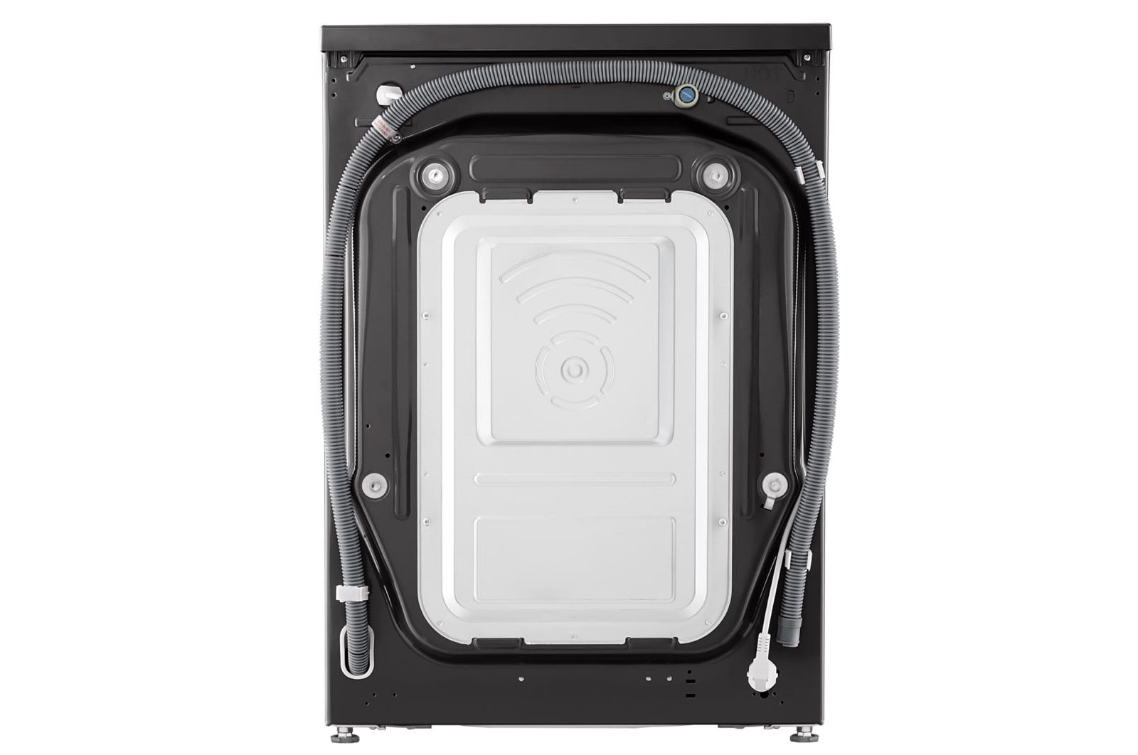 LG 13kg AI DD™ ezDispense™ Washing Machine, Platinum Black, F4Y913BCTA1